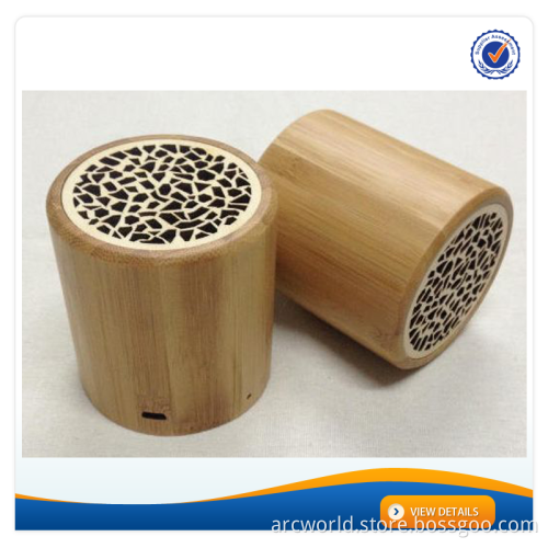 AWS1130 2015 Wooden Powered Mini Bluetooth Portable Wireless Speaker